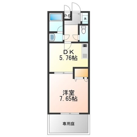 久米田駅 徒歩12分 B1階の物件間取画像